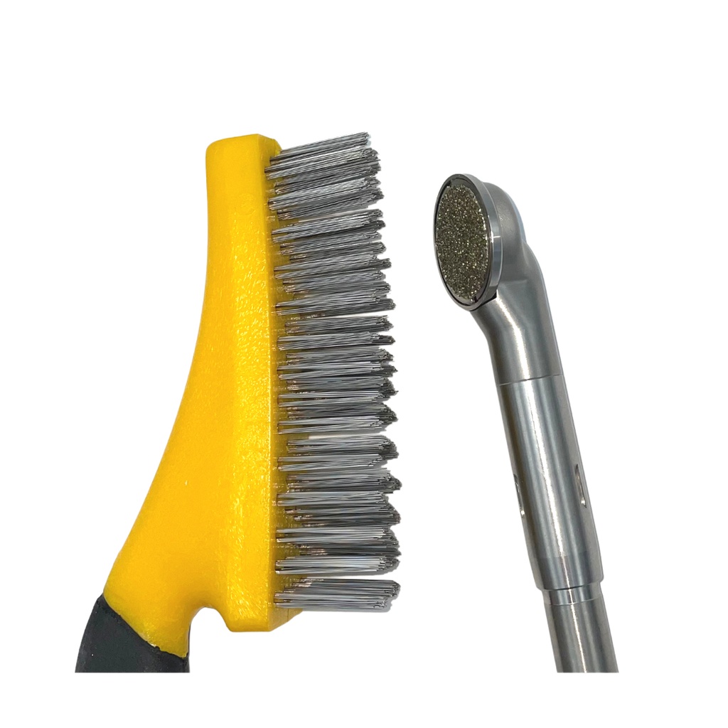 Brosse Inox Manche Anti Dérapant