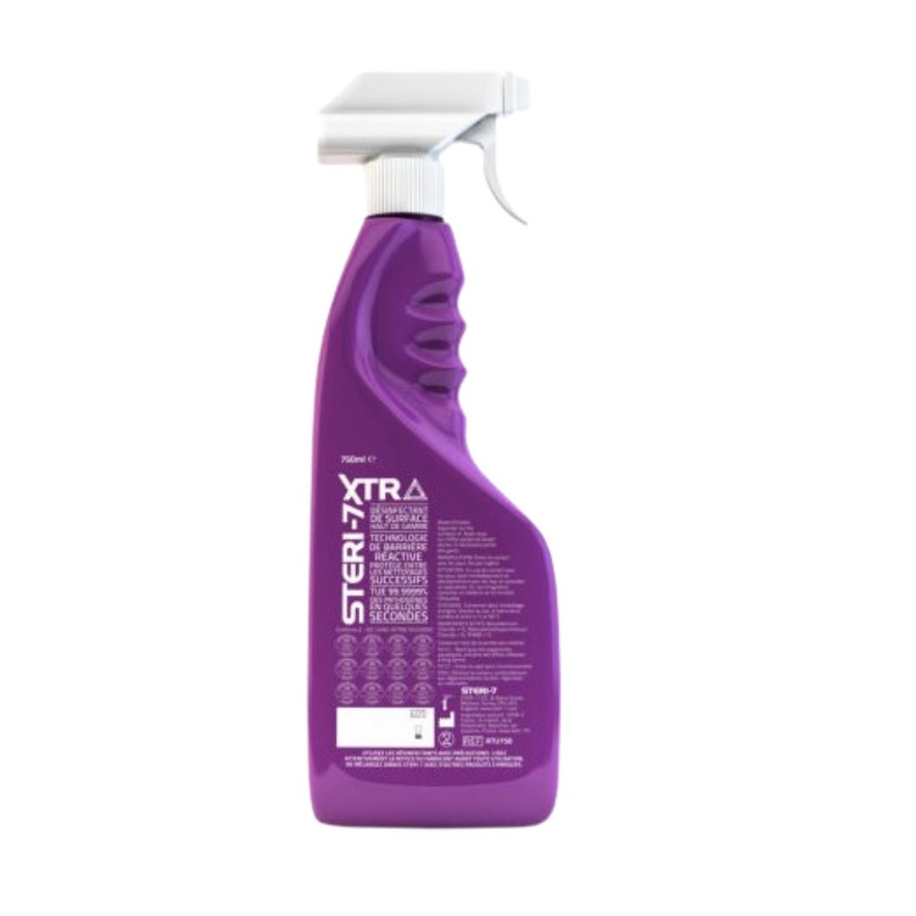 STERI-7 XTRA 750ml Spray Prêt à l'Emploi