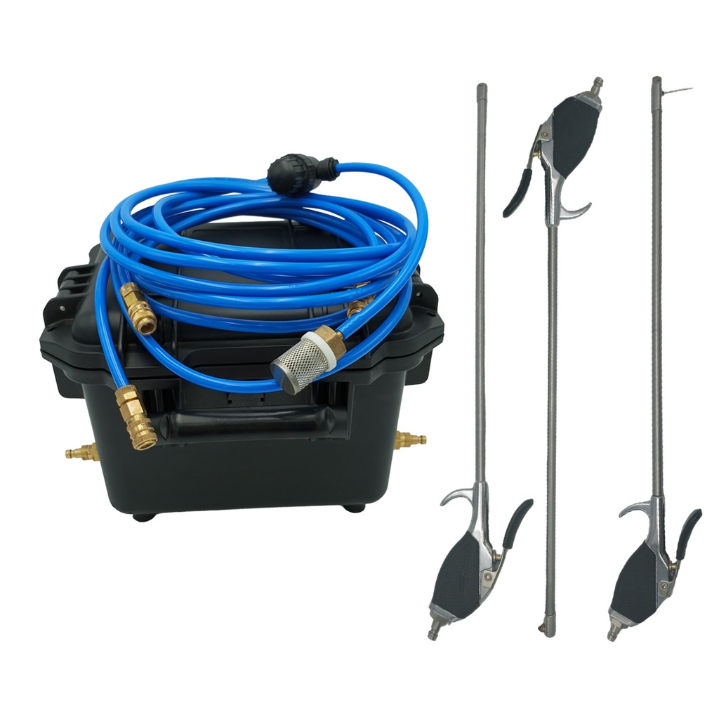 [NET_SPIPRBDK] Set Pompe Irrigation Premium, Lances Rince Bouche, Diastème et Kfiles