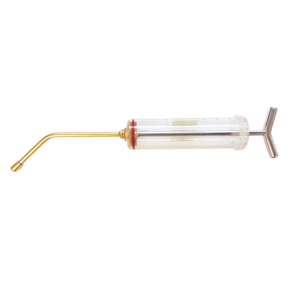 Seringue Rinçage 400ml Poignée Aluminium