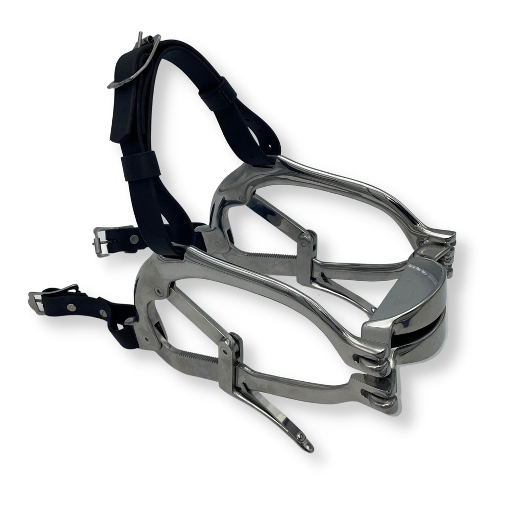 Millenium Style Stainless Steel Full Mouth Opener with Plates