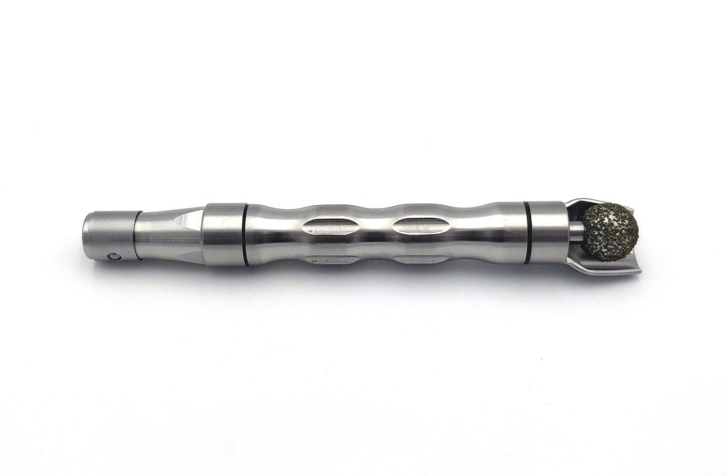 Ball Burr Handpiece Ø20, with Guard, Stainless Steel Handle, G852