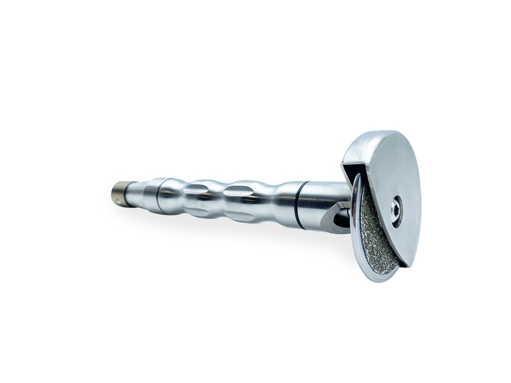 Incisor Burr Handpiece, with Guard, Stainless Steel Handle, G600