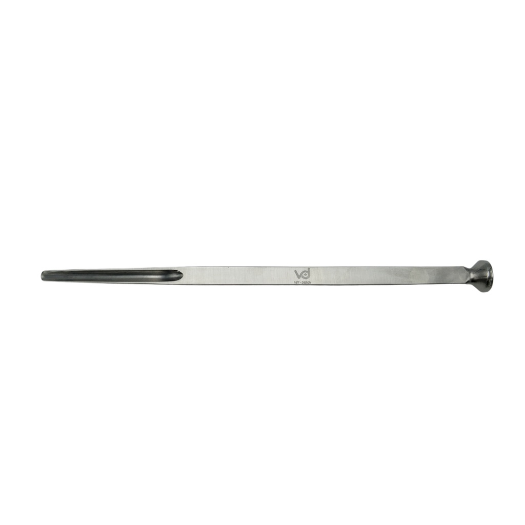 Gouge Droite Extrémité Ronde, L : 235mm, Ø6