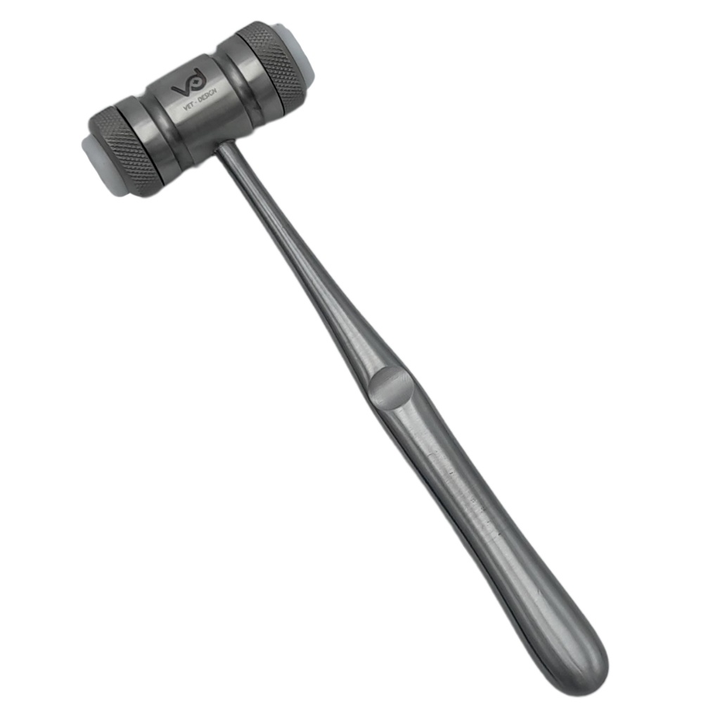 Stainless steel Hammer, L : 19cm, Ø3cm