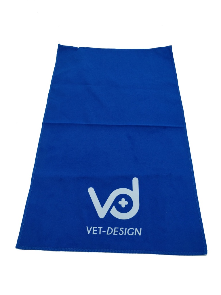 Blue Microfiber Towel 50x30cm