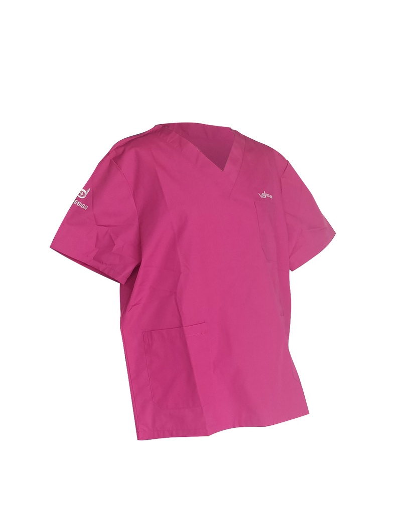 [TEX_TCRMF] Tunique Chirurgicale Rose, Floquée, M